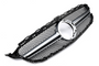 Grille Mercedes C-Class W205 / S205 / C205 / A205 Avantgarde / AMG Line (2018-2021) – Silver