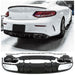 Rear Diffuser + Exhaust Tips Mercedes C-Class C205 / A205 AMG Line (2014-2020) – Gloss Black