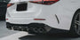 Rear Diffuser + Exhaust Tips Mercedes C-Class W206 / S206 AMG Line (2021+) – Gloss Black – view 6