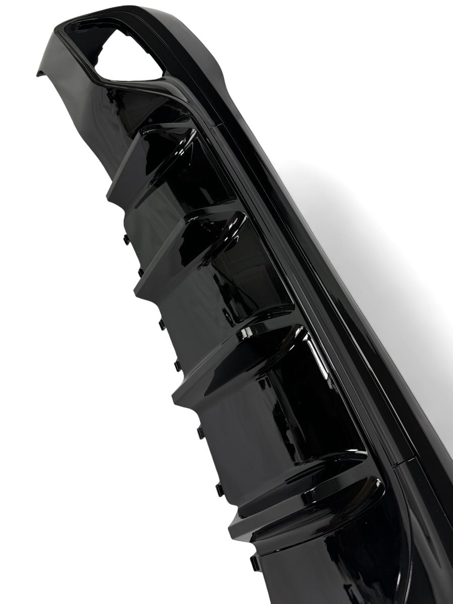 Rear Diffuser + Exhaust Tips Mercedes C-Class W206 / S206 AMG Line (2021+) – Gloss Black – view 5