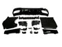 Rear Diffuser + Exhaust Tips Mercedes C-Class W206 / S206 AMG Line (2021+) – Gloss Black – view 2