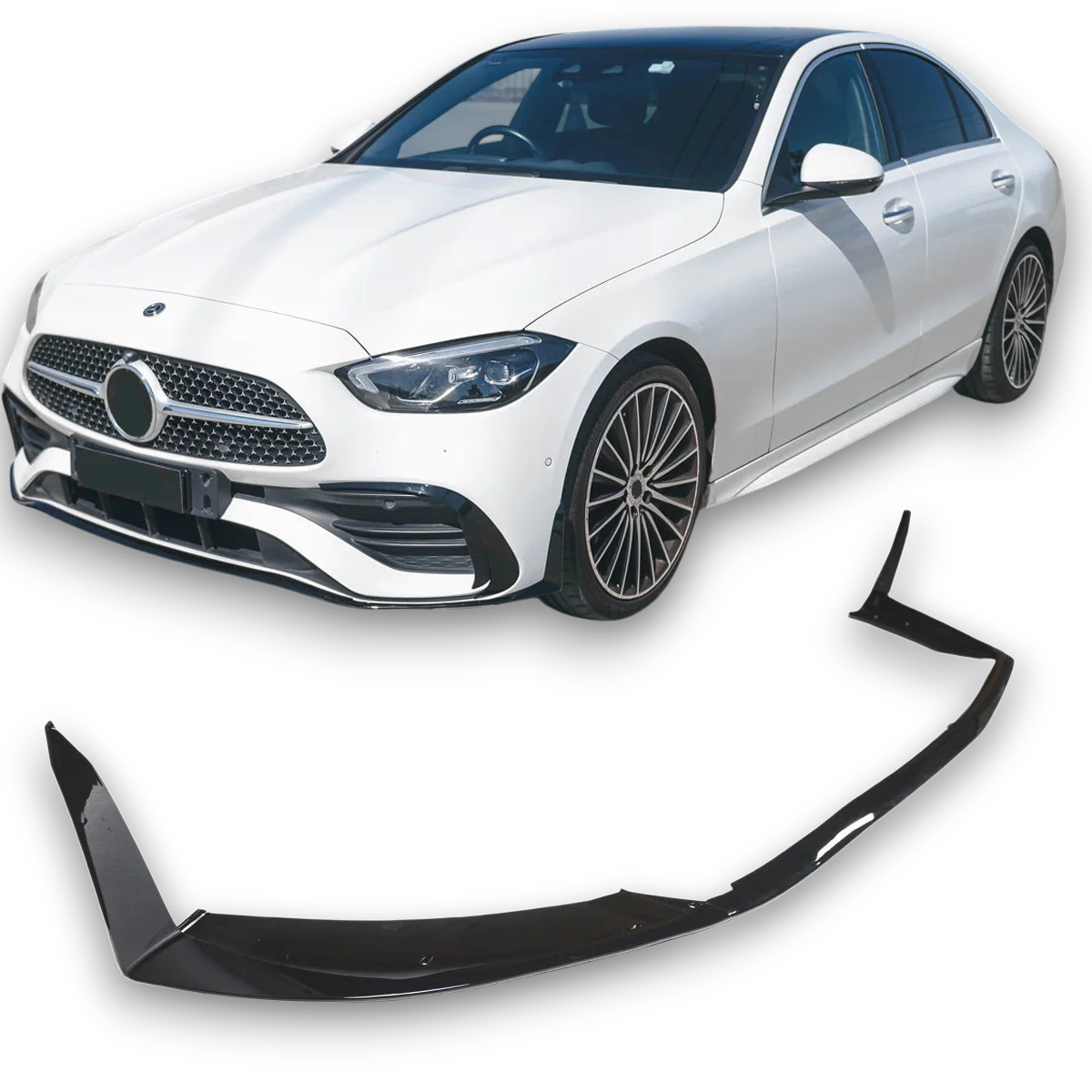 Front Splitter Mercedes C-Class W206 / S206 AMG Line (2021-2026)