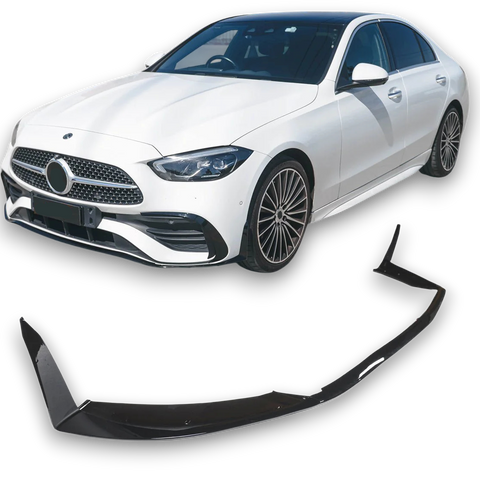 Front Splitter Mercedes C-Class W206 / S206 AMG Line (2021-2026) - GCP Gloss Black