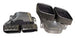 Rear Diffuser + Exhaust Tips Mercedes GLC X254 AMG Line (2022+) – Black / Chrome – view 2
