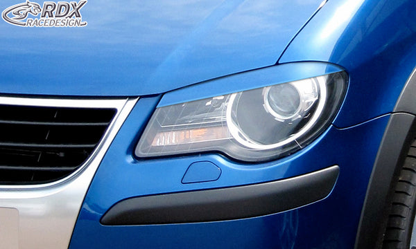 Cubiertas de faros para VW Touran 1T facelift (2006-2010) - RDX