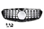 Grille Mercedes E-Class W212 / S212 Avantgarde / AMG Line Facelift (2013-2015) – Gloss Black