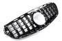 Grille Mercedes E-Class W212 / S212 Avantgarde / AMG Line Facelift (2013-2015) – Gloss Black – view 2