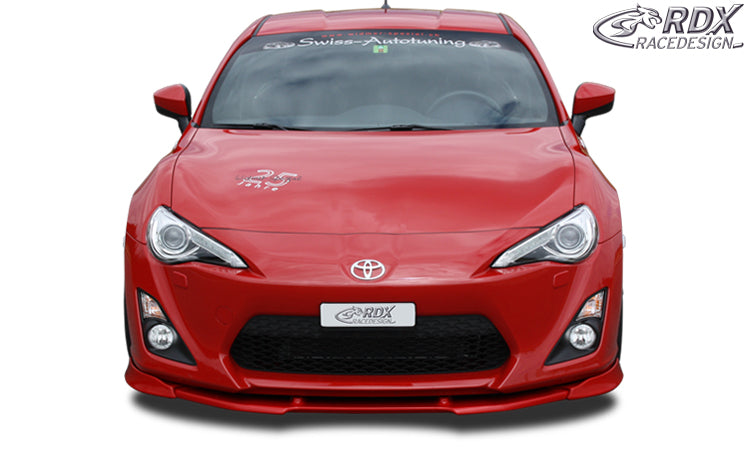RDX VARIO-X front lip splitter for the Toyota GT86 – image 2 of 5