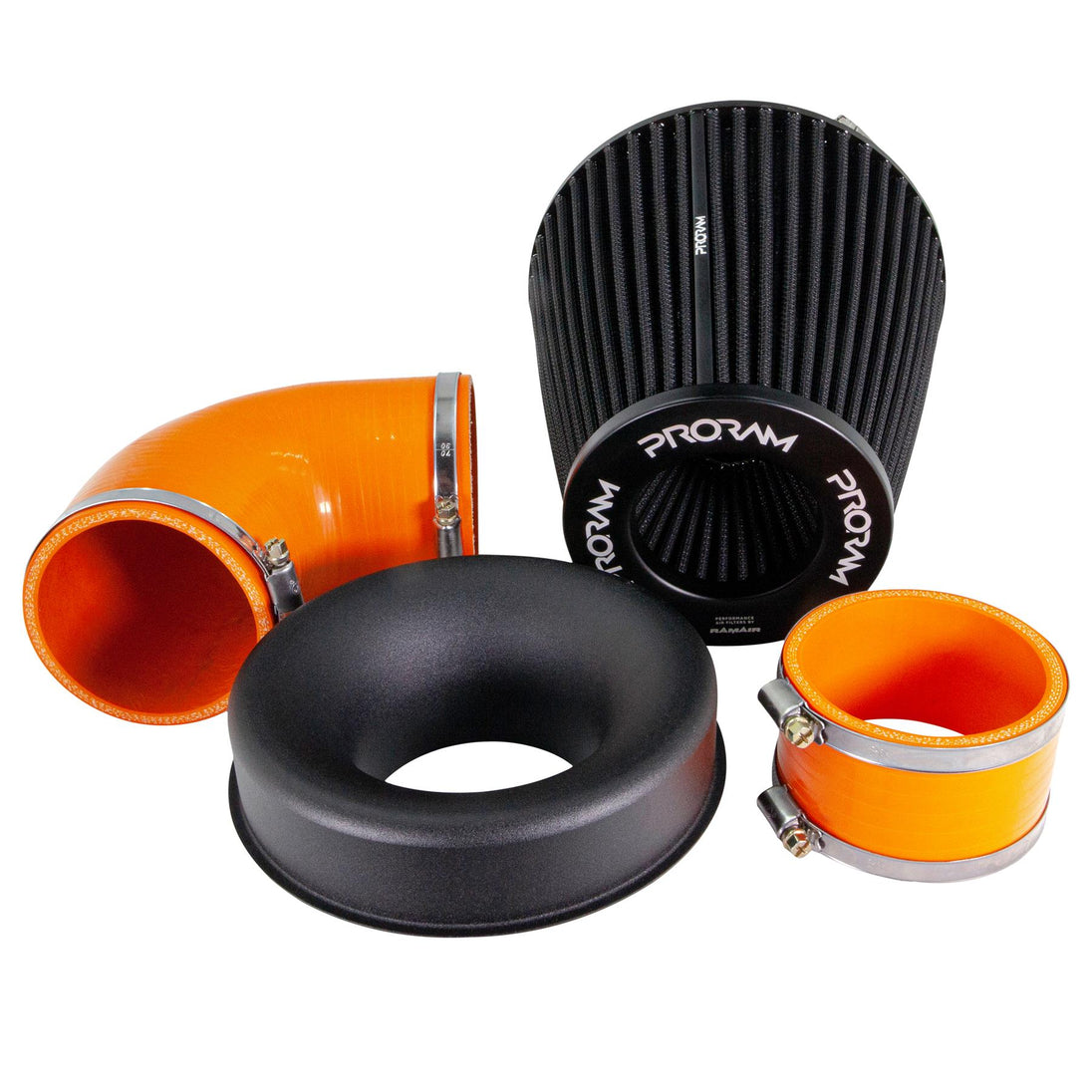 Induction Kit Ford Focus ST 225, Orange, without ECU Holder – Ramair PRORAM PRK-225-OR