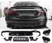 Rear Diffuser + Exhaust Tips Mercedes E-Class W213 AMG Line Facelift (2020-2023) – Gloss Black