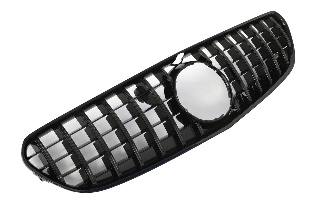 Grille Mercedes S-Class C217 / A217 (2014-2020) – Gloss Black – view 2