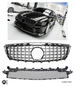 Grille Mercedes CLS W218 / X218 AMG Line Pre-Facelift (2011-2014) – Black / Chrome – view 2