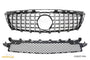 Grille Mercedes CLS W218 / X218 AMG Line Pre-Facelift (2011-2014) – Black / Chrome – view 3