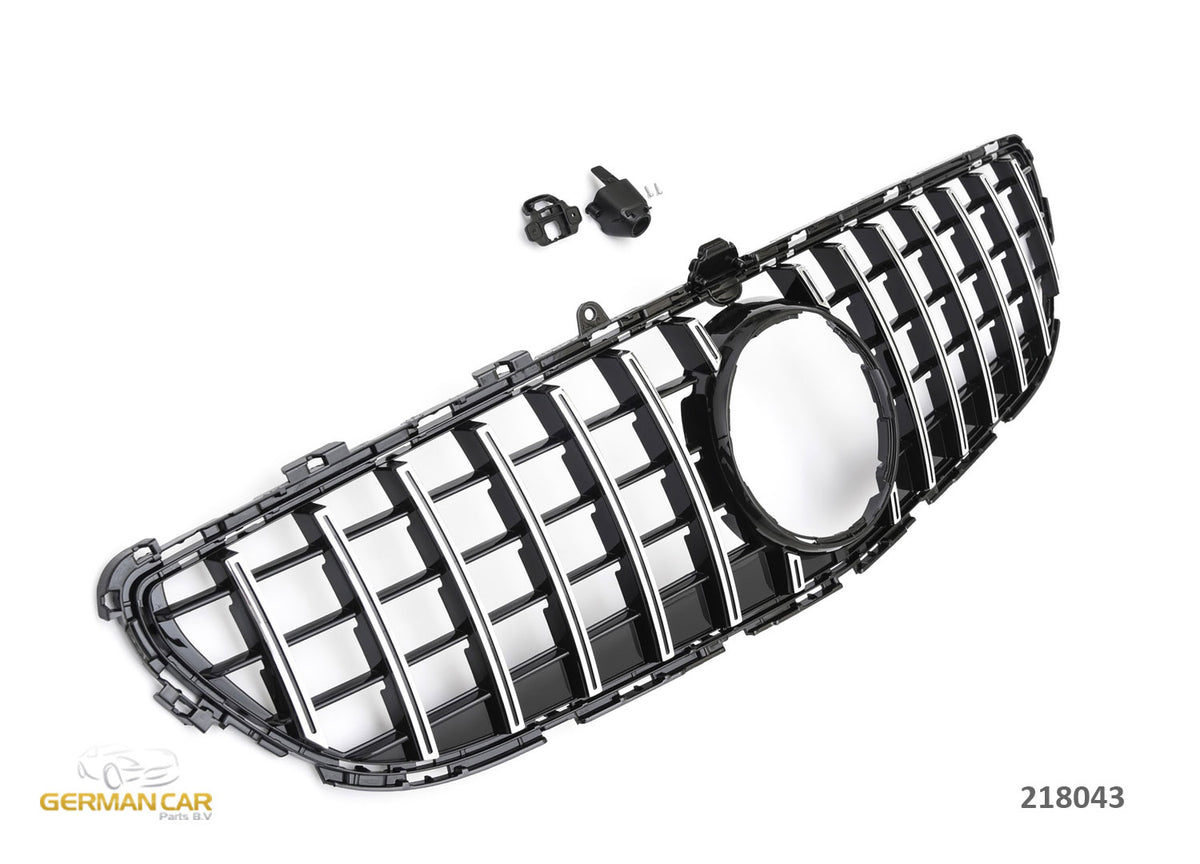 Grille Mercedes CLS W218 / X218 Facelift (2014-2018) – Black / Chrome