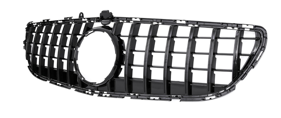 Grille Mercedes CLS W218 / X218 Facelift (2014-2018) – Gloss Black – view 2