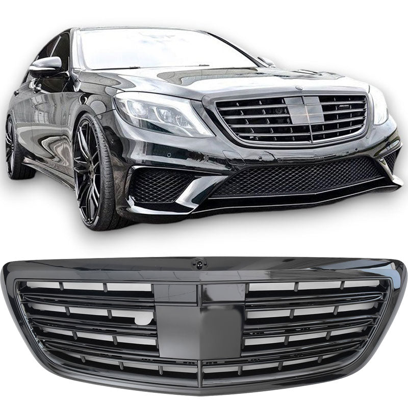 Grille Mercedes S-Class W222 Night Vision (2013-2020) – Gloss Black