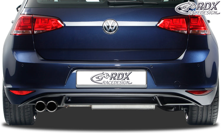 RDX rear bumper extension centre section for the VW Golf 7 (not GTI or GTD) – image 1 of 3
