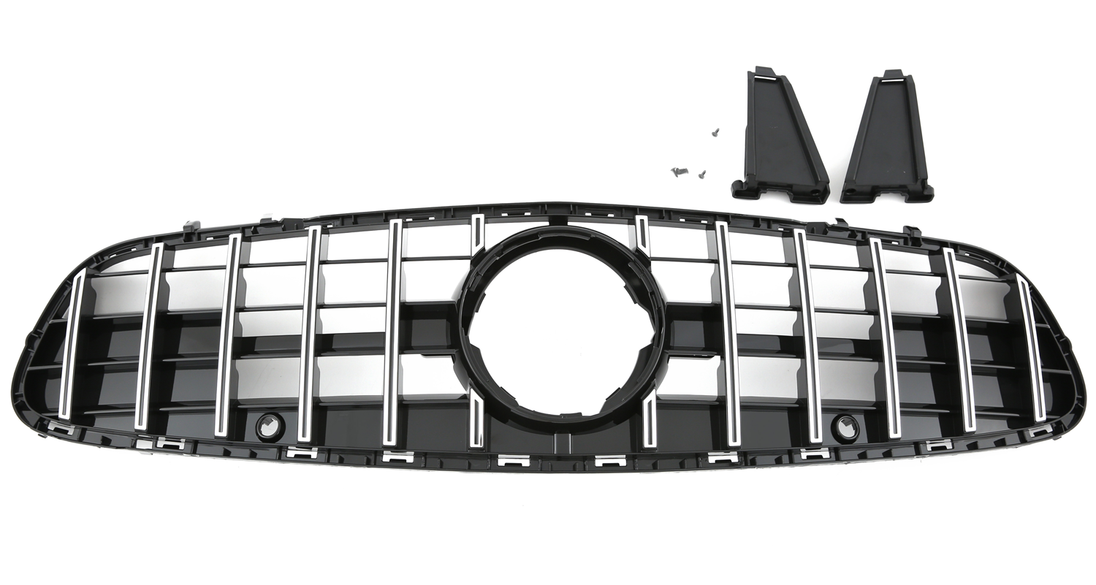 Grille Mercedes SL R231 Facelift (2016-2020) – Black / Chrome – view 2