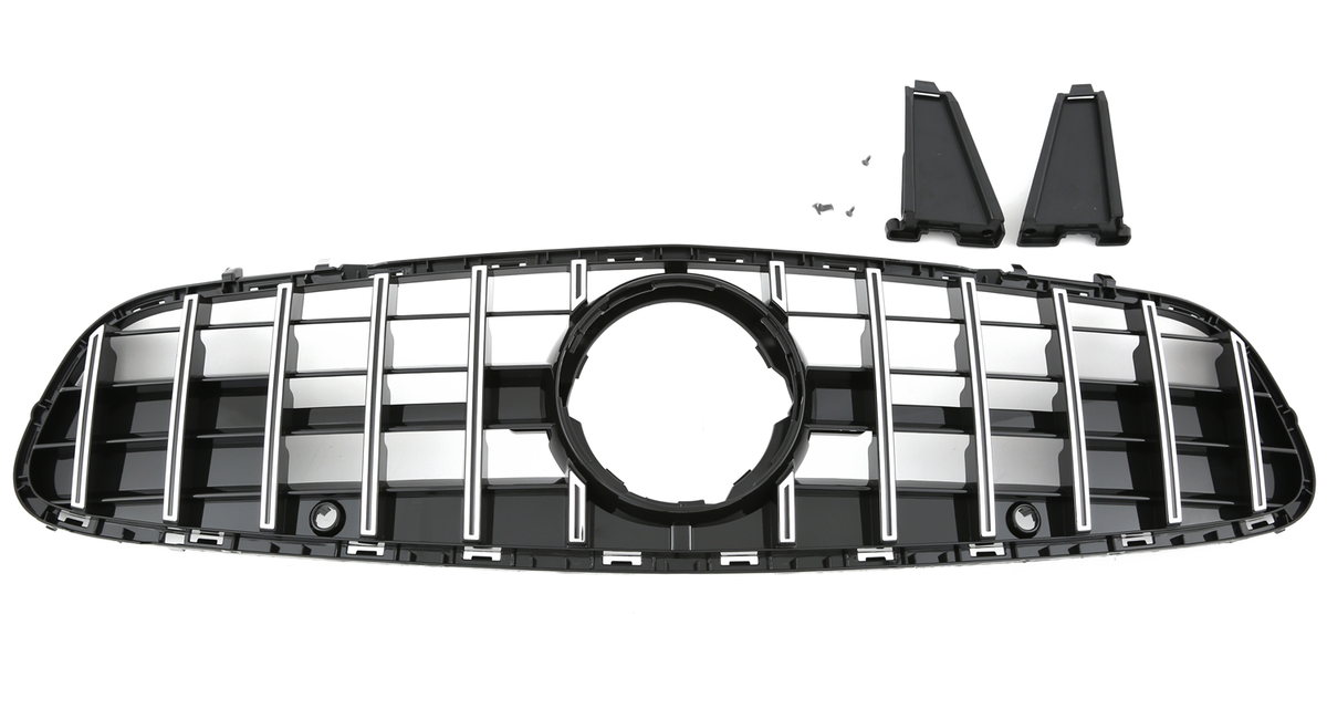 Grille Mercedes SL R231 Facelift (2016-2020) – Black / Chrome – view 2