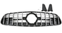 Grille Mercedes SL R231 Facelift (2016-2020) – Black / Chrome – view 2