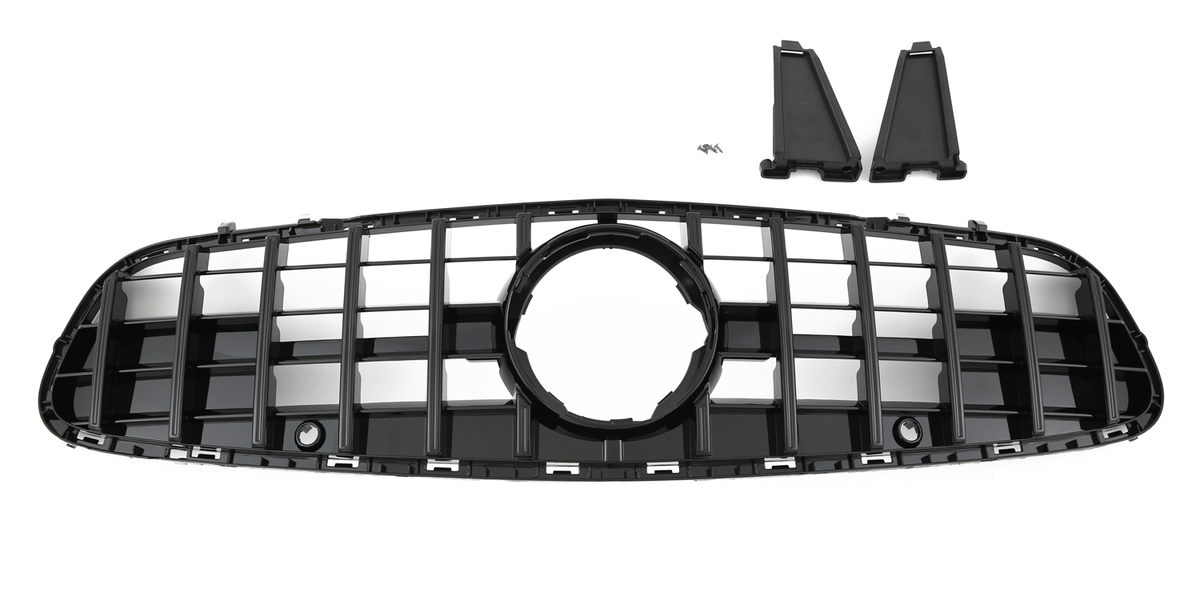 Grille Mercedes SL R231 Facelift (2016-2020) – Gloss Black – view 2