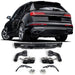 Rear Diffuser + Exhaust Tips Audi Q7 4M (2020-2023)