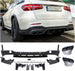 Rear Diffuser + Exhaust Tips Mercedes GLC X253 AMG Line (2015-2019) – Black