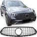Grille Mercedes GLC X254 / C254 AMG Line (2022-2026) – Black / Chrome – view 2