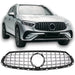 Grille Mercedes GLC X254 / C254 AMG Line (2022-2026) – Black / Chrome
