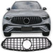 Grille Mercedes GLC X254 / C254 AMG Line (2022-2026) – Gloss Black