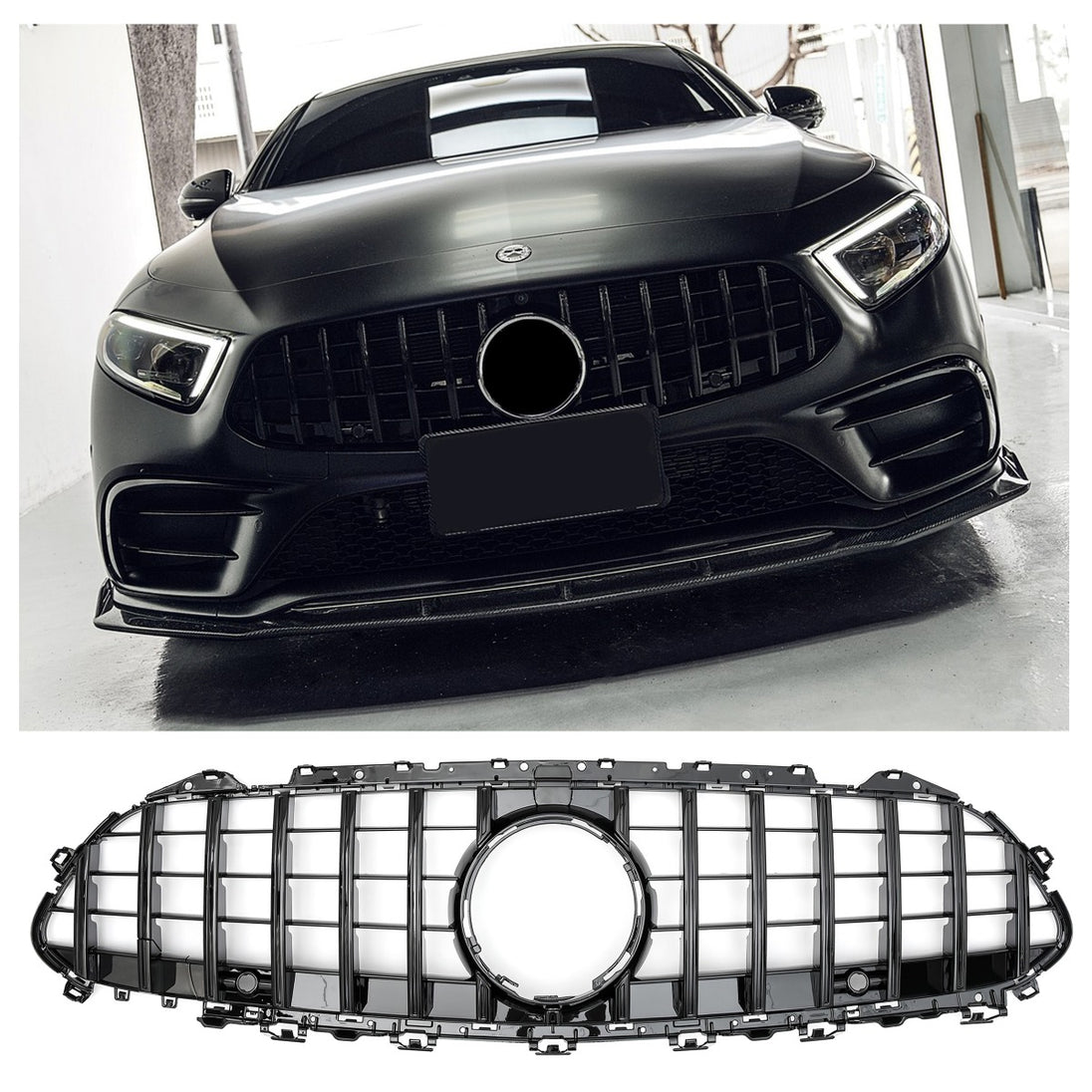Grille Mercedes CLS C257 / X257 (2018-2023) – Gloss Black