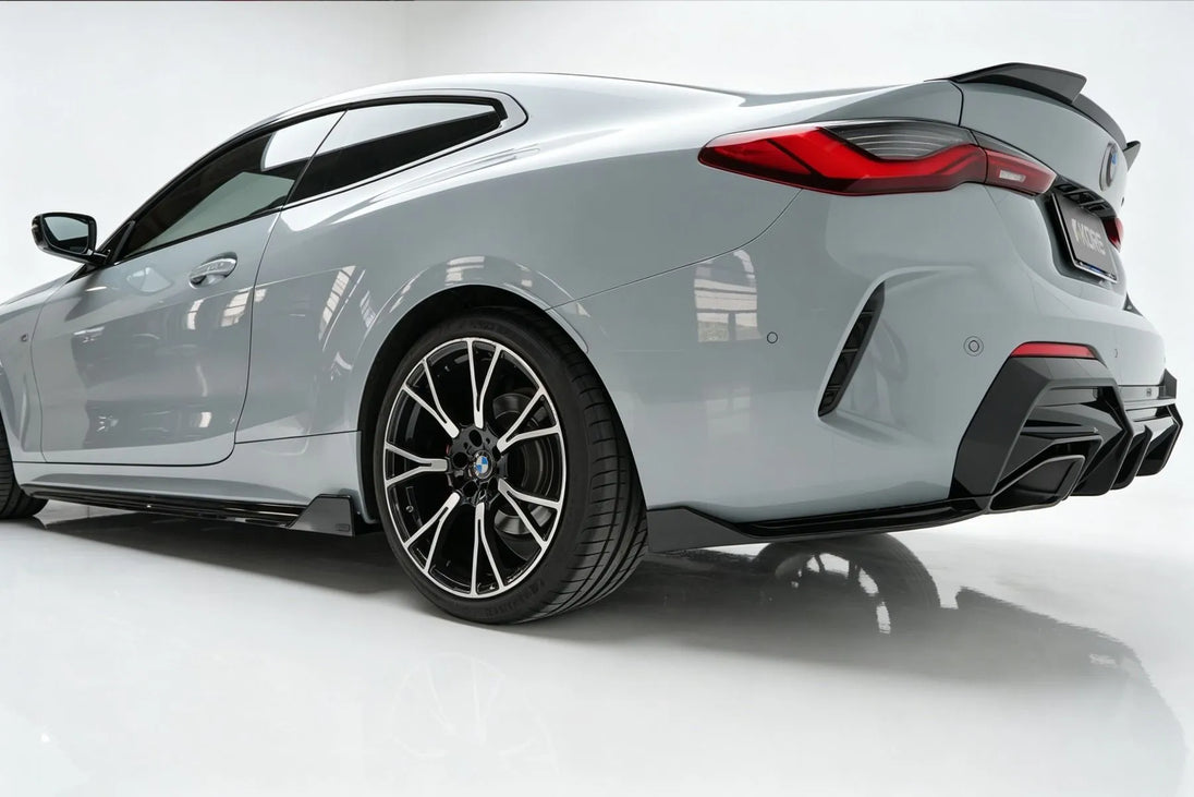Rear Diffuser + Exhaust Tips BMW 4 Series G22 M Sport (2020-2026) – view 4