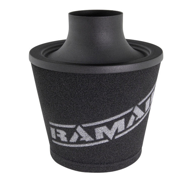 Cone Air Filter 80 mm Neck, Black, Universal – JS-108-BK