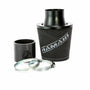 Cone Air Filter 80 mm Neck with Silicone Coupler, Black, Universal – JS-107-BK-KIT