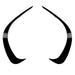 Front Bumper Canards Mercedes C-Class W206 / S206 AMG Line (2021-2026) – view 3