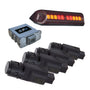 Front Parking Sensors Kit 4 Straight DataCAN with Display - CarSense