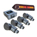 Trailer Parking Sensors Kit 4 L-Shaped DataCAN with Display - CarSense