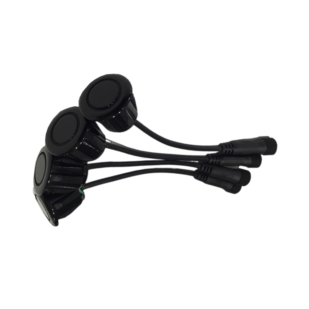 Rear Parking Sensors Kit 4 Black Sensors with Buzzer - Ebat