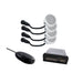 Rear Parking Sensors Kit 4 Grey Sensors with Buzzer - Ebat