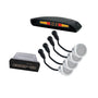 Rear Parking Sensors Kit 4 Grey Sensors with Display - Ebat