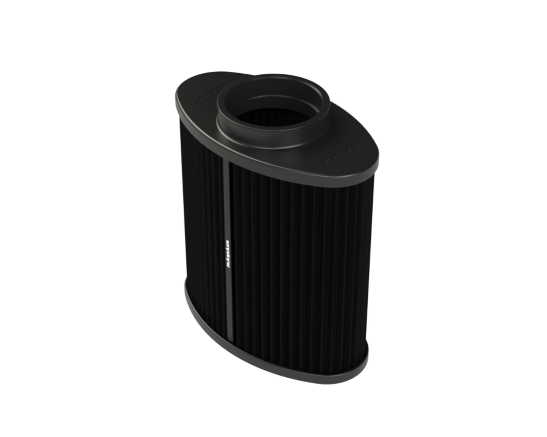 Pleated Oval Air Filter 70 mm Neck, Universal – Ramair PR-CC-505-70 – image 2