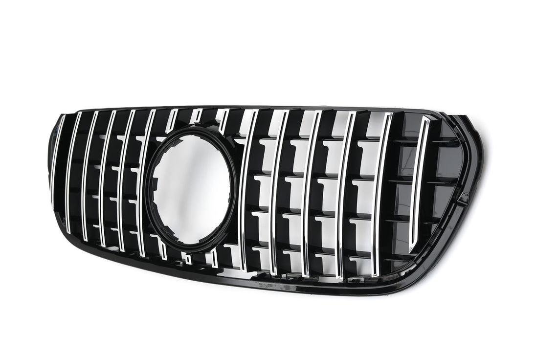 Grille Mercedes X-Class W470 (2017-2020) – Black / Chrome – view 3