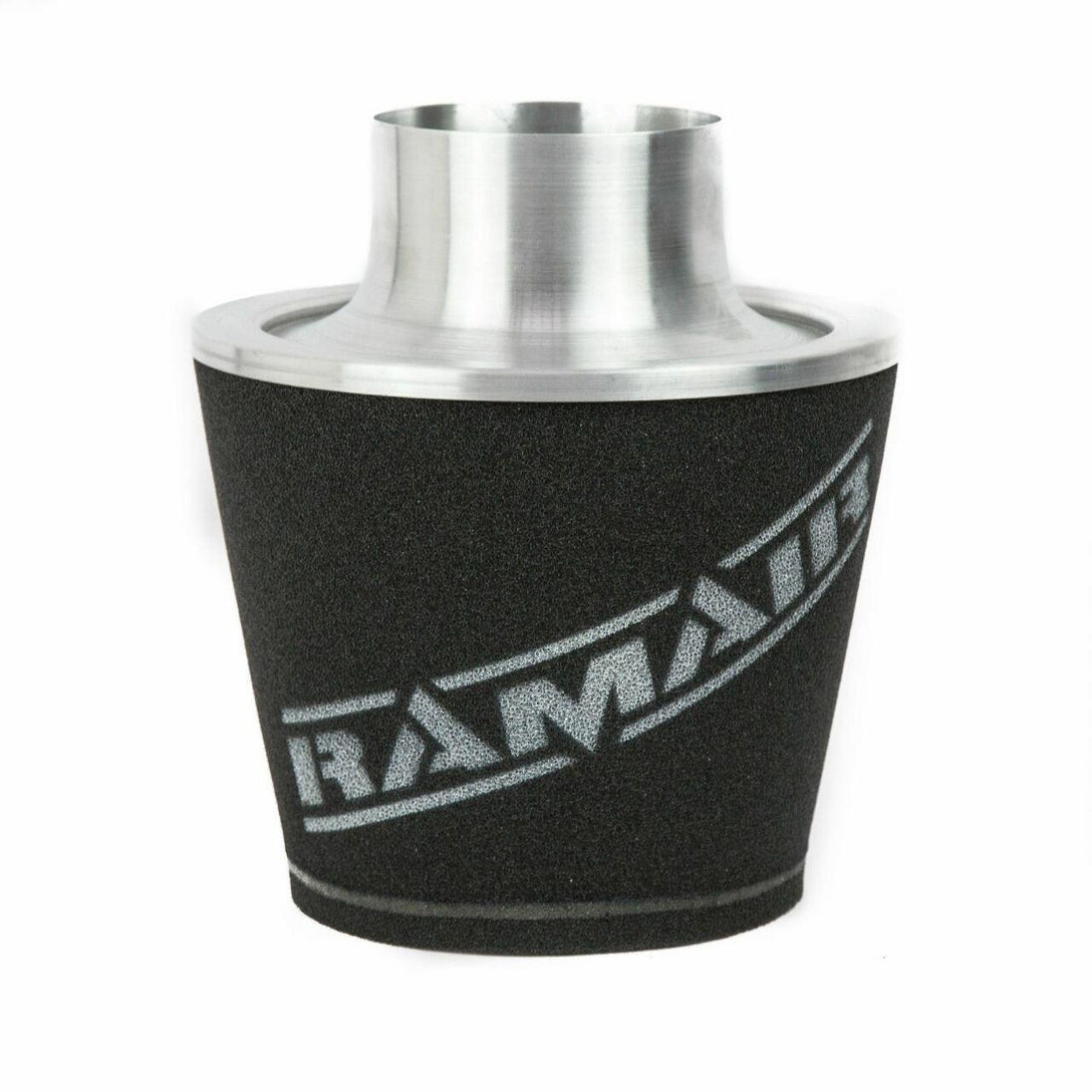 Cone Air Filter 100 mm Neck, Silver, Universal – JS-109-SL