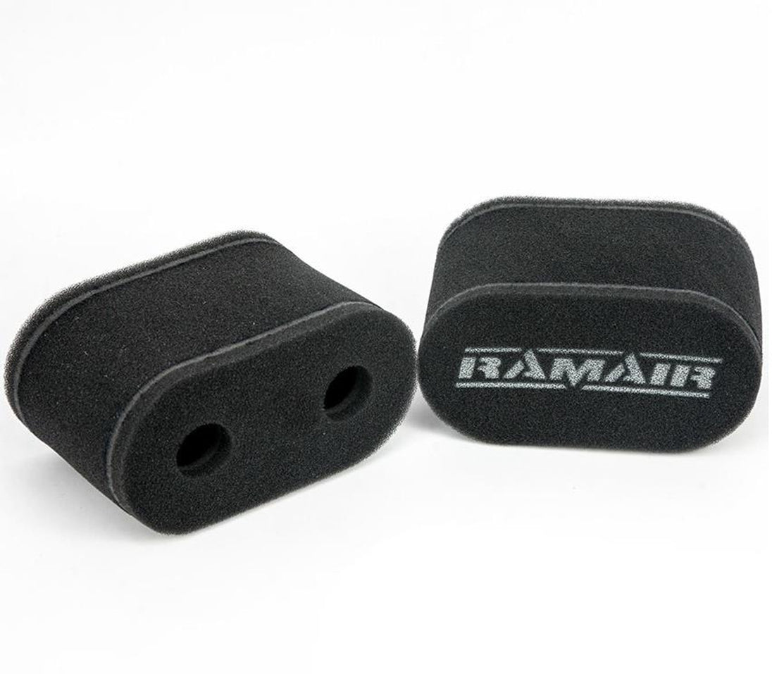 Sock Air Filters Weber DCOE 40 / 45, DHLA & DRLA, Set of 2 (No Cage) – Ramair CS-911