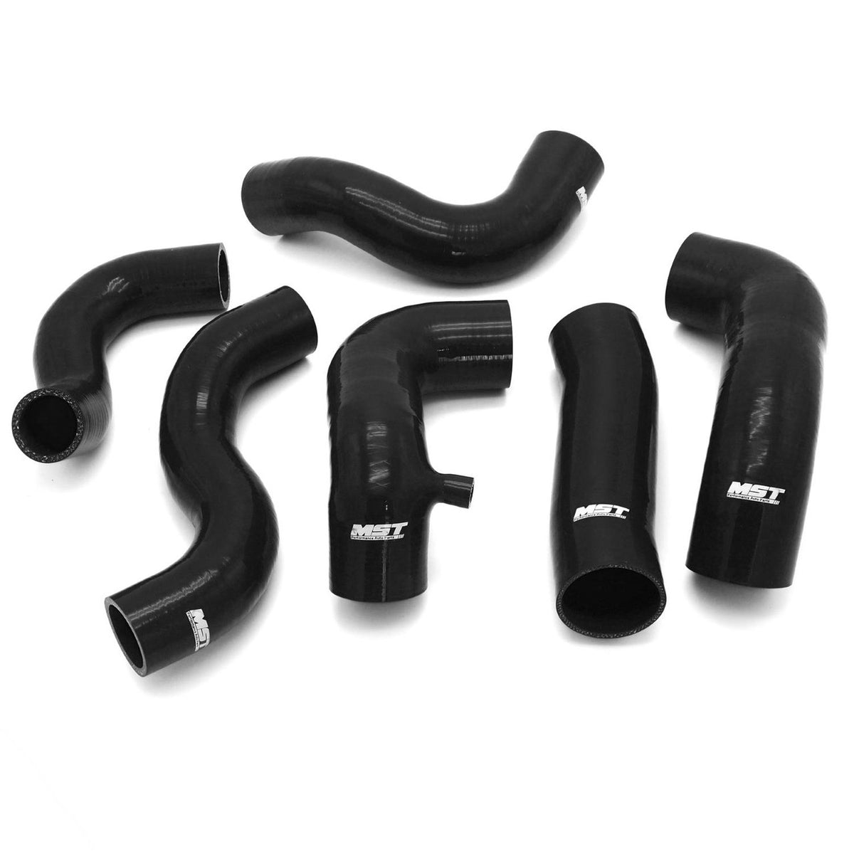 Silicone Boost Pipe Kit Suzuki Swift 1.0 Boosterjet (2017+) – MST Performance MST-SUZ-SW01-BK