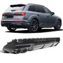 Rear Diffuser + Exhaust Tips Audi Q7 4M Facelift (2024+)