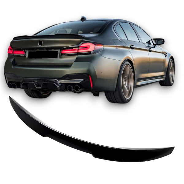 Spoiler Traseiro BMW Serie 5 G30 (2017-2024) - GCP CS Style Preto Brilhante
