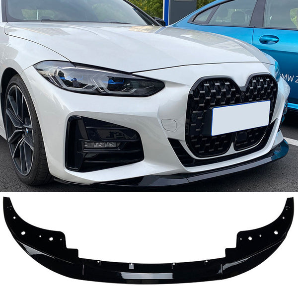 Front Splitter BMW 4 Series G22 / G23 M Sport (2020-2026) - GCP Gloss Black