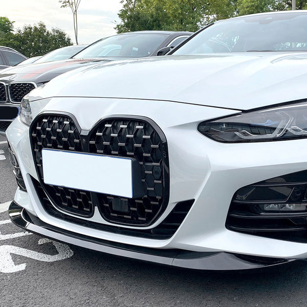 Front Splitter BMW 4 Series G22 / G23 M Sport (2020-2026) - GCP Gloss Black