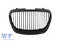 Black ABS front grille Seat Leon 1P facelift 2009-2012 - KITT